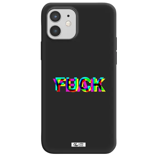 F#*K Yeah Apple iPhone 12 mini Silicone black Case