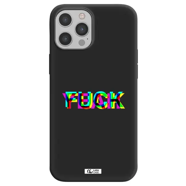 F#*K Yeah Apple iPhone 12 pro Silicone black Case