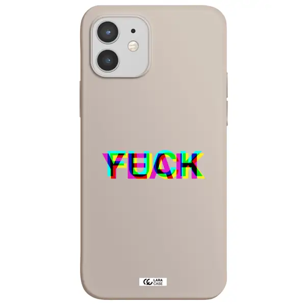 F#*K Yeah Apple iPhone 12 Silicone Stone Case