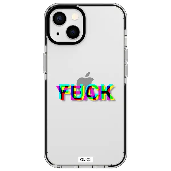 F#*K Yeah Apple iPhone 13 impact black border Case