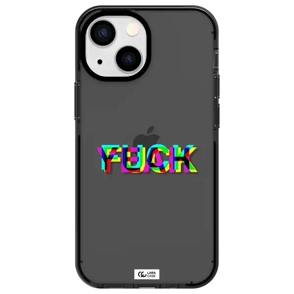 F#*K Yeah Apple iPhone 13 mini impact Smoke Black Case