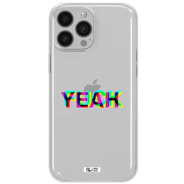 F#*K Yeah Apple iPhone 13 Pro Clear TPU Case