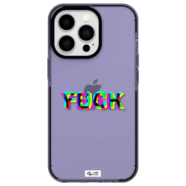 F#*K Yeah Apple iPhone 13 Pro impact Lilac Case
