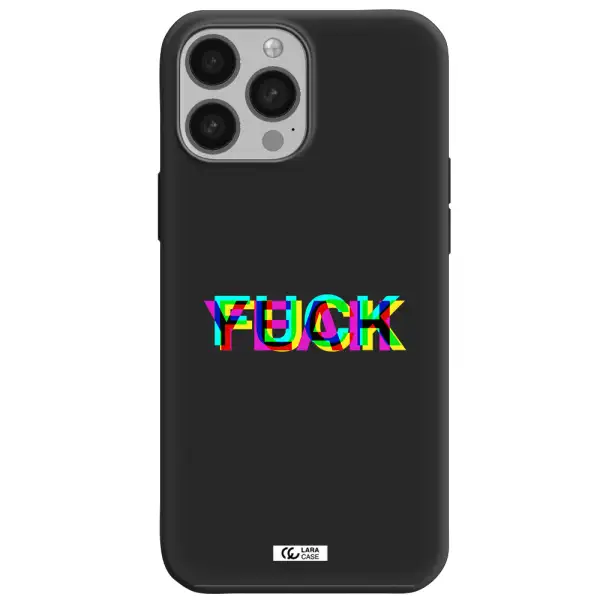 F#*K Yeah Apple iPhone 13 Pro Max Silicone black Case