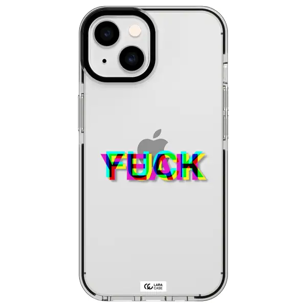 F#*K Yeah Apple iPhone 14 impact black border Case