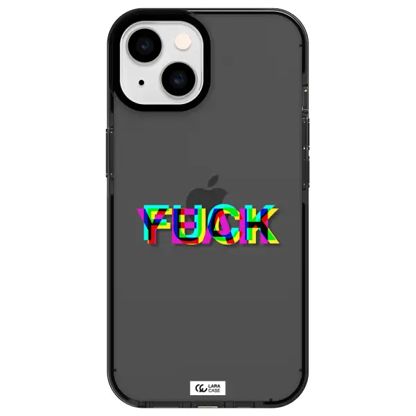 F#*K Yeah Apple iPhone 14 impact Smoke Black Case