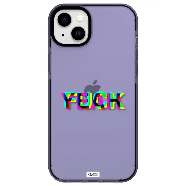 F#*K Yeah Apple iPhone 14 plus impact Lilac Case