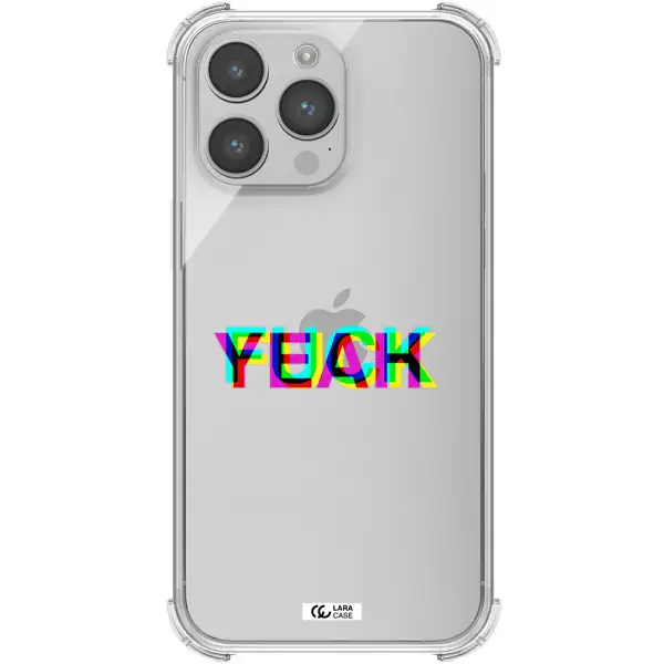 F#*K Yeah Apple iPhone 14 pro max Clear PC Case
