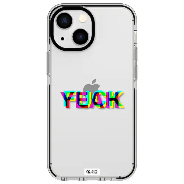 F#*K Yeah Apple iPhone 15 impact black border Case