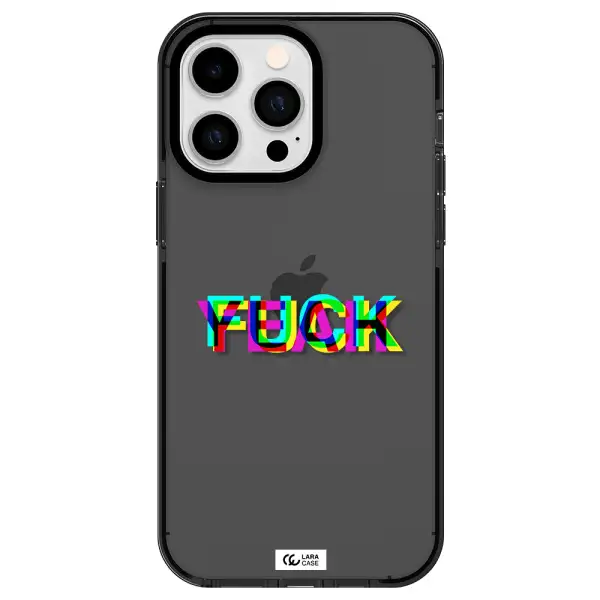 F#*K Yeah Apple iPhone 15 Pro Max impact Smoke Black Case