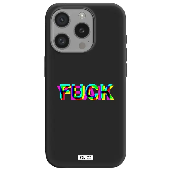 F#*K Yeah Apple Iphone 15 Pro Silicone Black Case