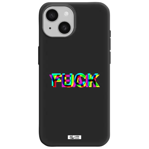 F#*K Yeah Apple iPhone 15 Silicone black Case