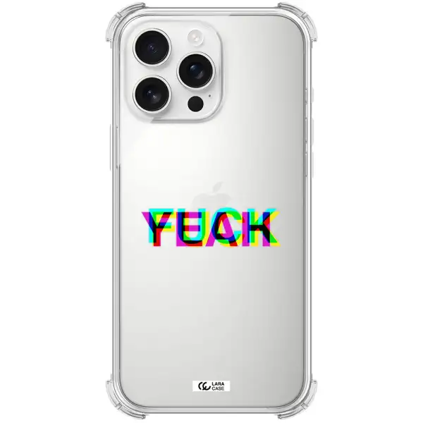 F#*K Yeah Apple Iphone 16 Pro Max Clear Pc Case