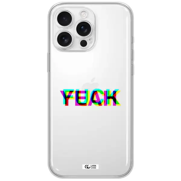 F#*K Yeah Apple Iphone 16 Pro Max Clear Tpu Case