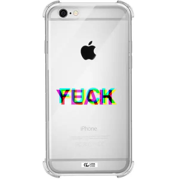 F#*K Yeah Apple iPhone 6 Clear PC Case