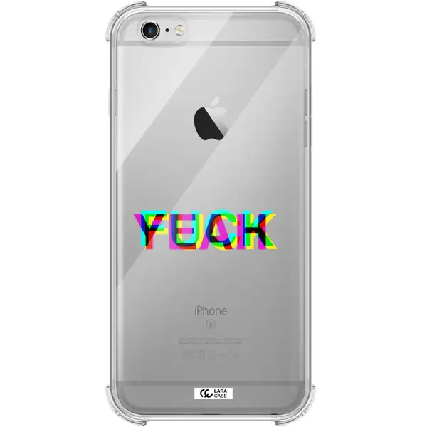 F#*K Yeah Apple iPhone 6 plus Clear PC Case