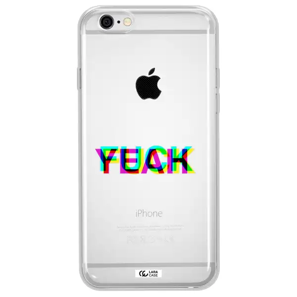 F#*K Yeah Apple iPhone 6 plus Clear TPU Case