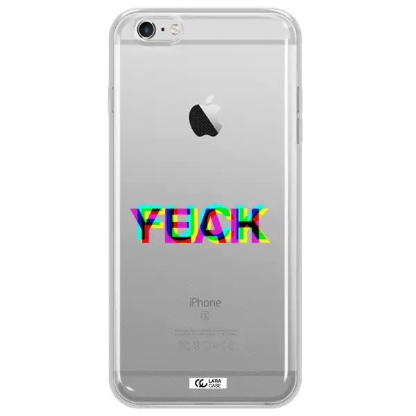 F#*K Yeah Apple iPhone 6S Clear TPU Case