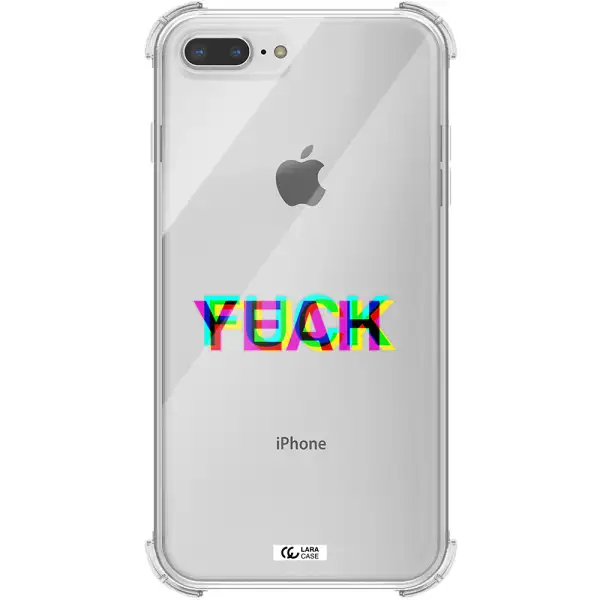 F#*K Yeah Apple iPhone 7 plus Clear PC Case