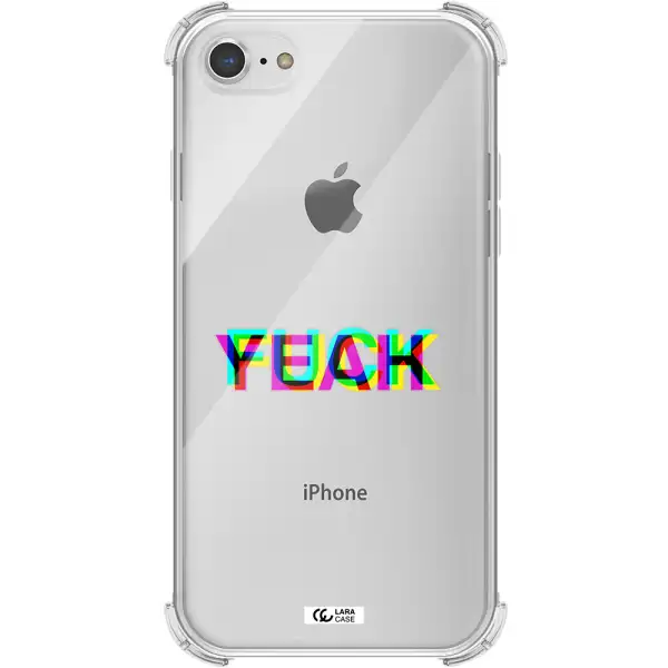 F#*K Yeah Apple iPhone 8 Clear PC Case