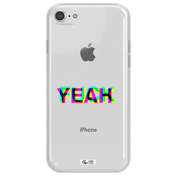 F#*K Yeah Apple iPhone 8 Clear TPU Case