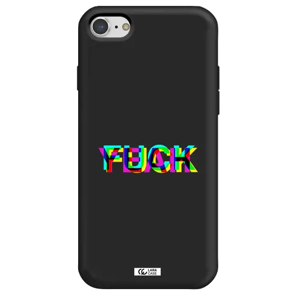 F#*K Yeah Apple iPhone 8 Silicone black Case