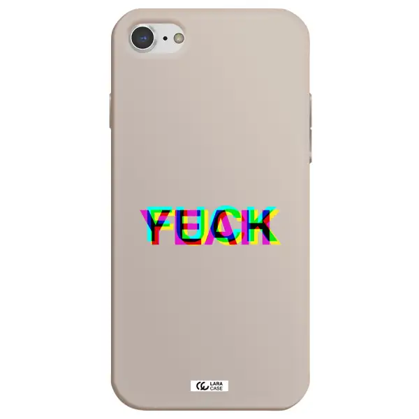 F#*K Yeah Apple iPhone 8 Silicone Stone Case