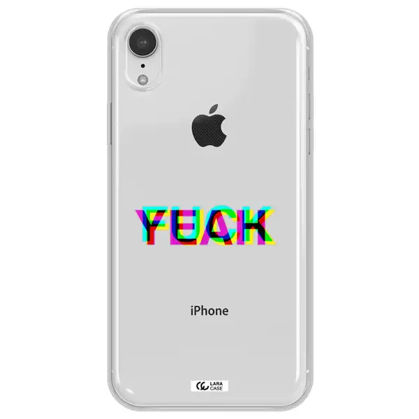 F#*K Yeah Apple iPhone XR Clear TPU Case