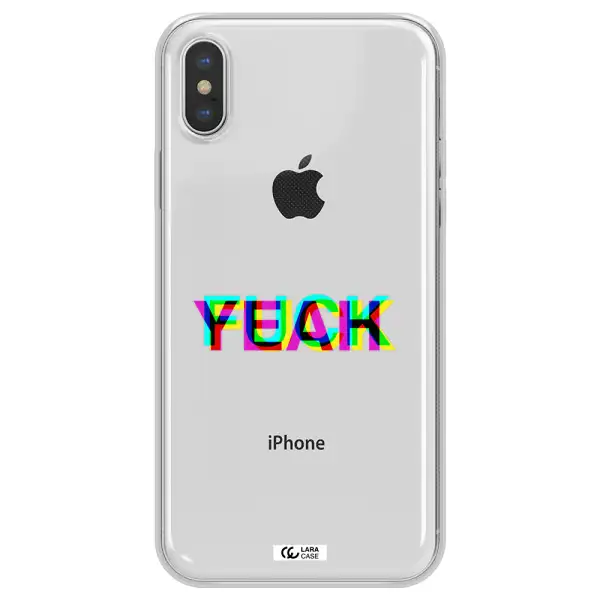 F#*K Yeah Apple iPhone XS max Clear TPU Case