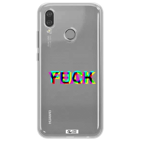 F#*K Yeah Huawei P20 Lite Clear TPU Case