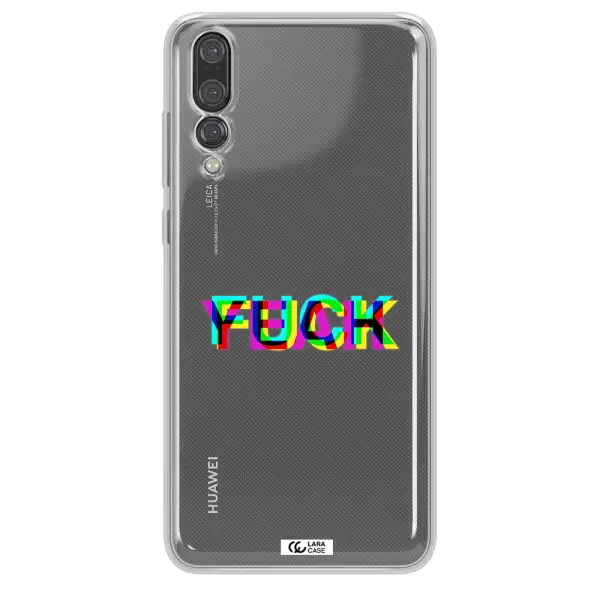 F#*K Yeah Huawei P20 Pro Clear TPU Case