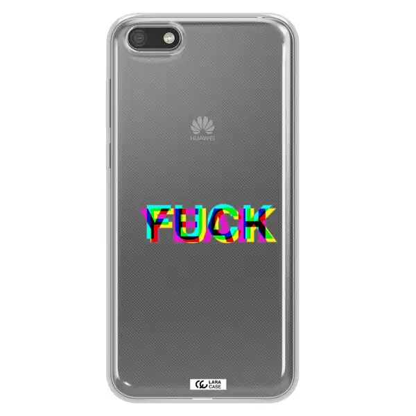 F#*K Yeah Huawei Y5 2018 Clear TPU Case