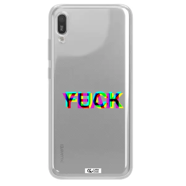F#*K Yeah Huawei Y6 Pro 2019 Clear TPU Case