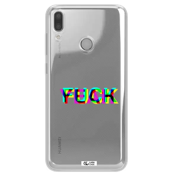 F#*K Yeah Huawei Y9 2019 Clear TPU Case
