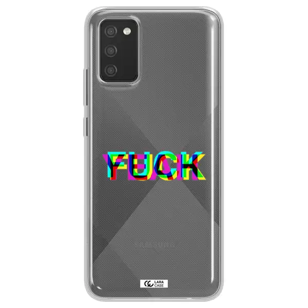 F#*K Yeah Samsung A02S Clear TPU Case