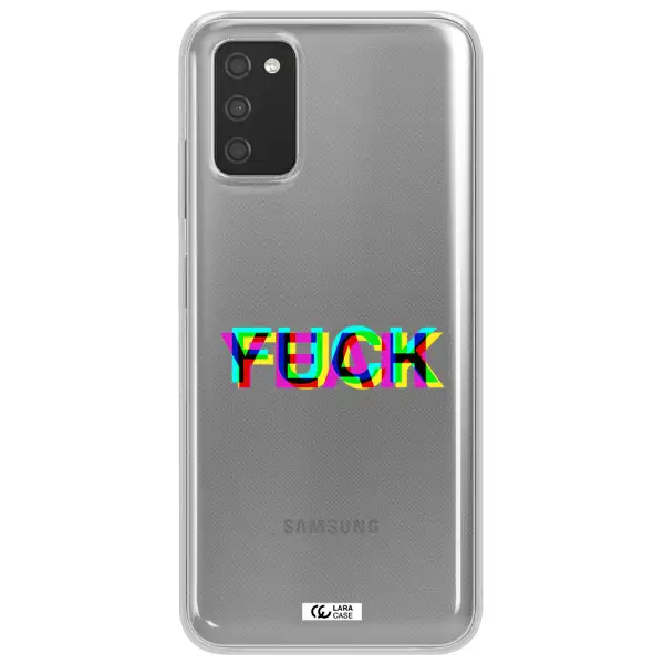 F#*K Yeah Samsung A03S Clear TPU Case