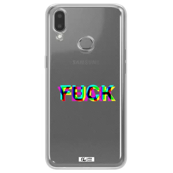 F#*K Yeah Samsung A10S Clear TPU Case