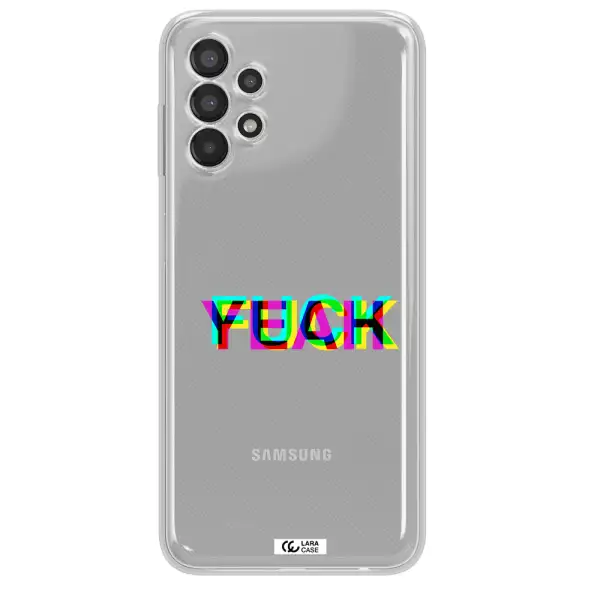 F#*K Yeah Samsung A13 Clear TPU Case