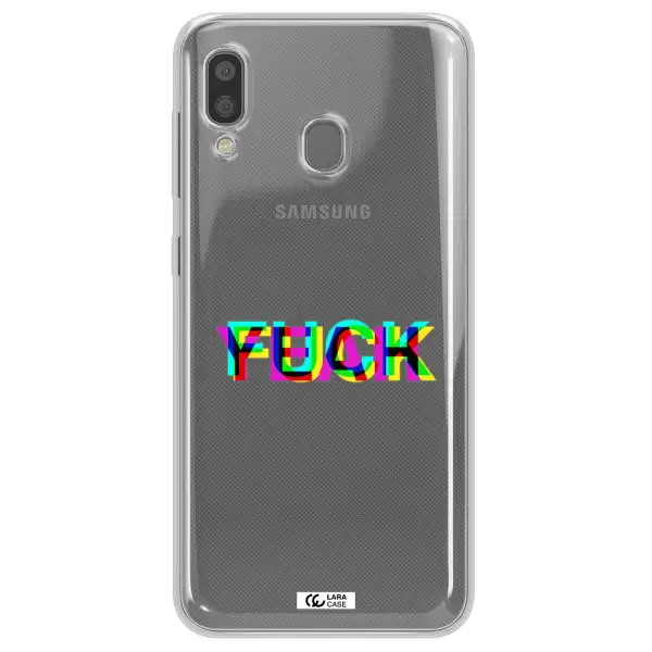 F#*K Yeah Samsung A20 Clear TPU Case