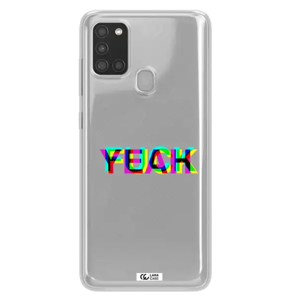F#*K Yeah Samsung A21S Clear TPU Case