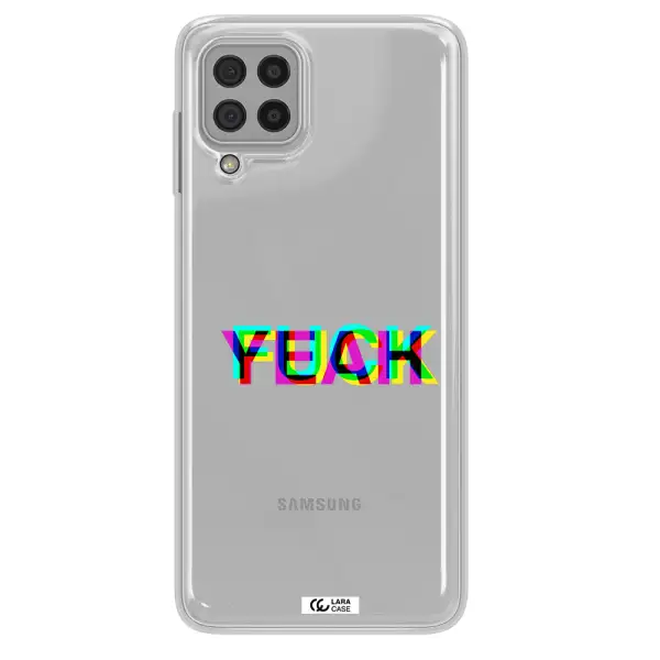 F#*K Yeah Samsung A22 4g Clear TPU Case