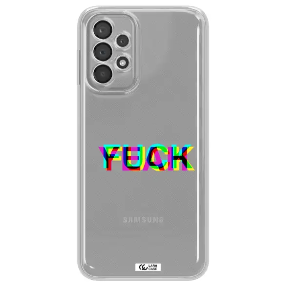 F#*K Yeah Samsung A23 5G Clear Tpu Case