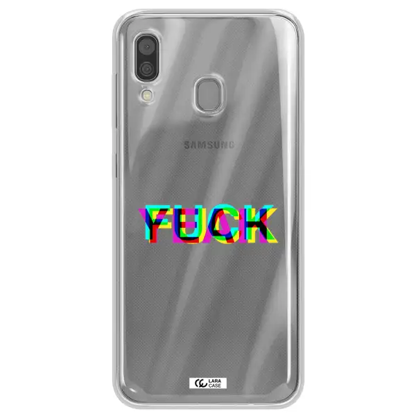 F#*K Yeah Samsung A30 Clear TPU Case