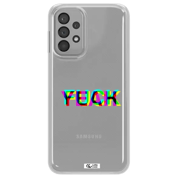F#*K Yeah Samsung A33 Clear TPU Case