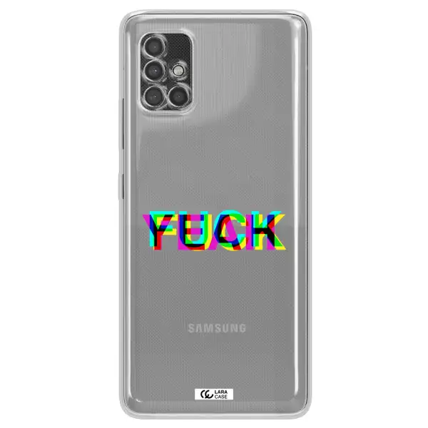 F#*K Yeah Samsung A40S Clear Tpu Case