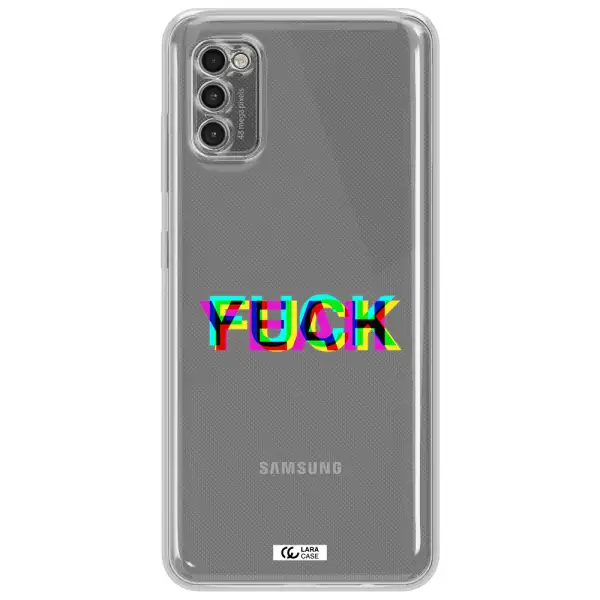 F#*K Yeah Samsung A41 Clear Tpu Case