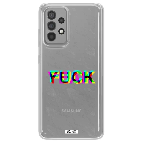 F#*K Yeah Samsung A52 Clear TPU Case