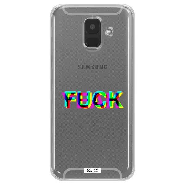 F#*K Yeah Samsung A6 Clear TPU Case