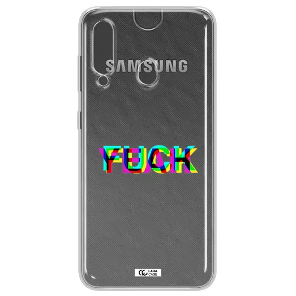F#*K Yeah Samsung A60 Clear TPU Case