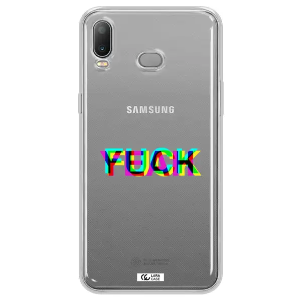 F#*K Yeah Samsung A6S Clear TPU Case